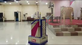 Invention of Hybrid Sanitizer and Robotic Disinfectant Foggier