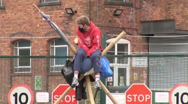 Extinction Rebellion protesters arrested after blocking UK weapons factory