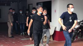 Sixteen Chinese workers caught trying to swim into Thailand to avoid Covid-19 ban