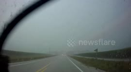 Severe Thunderstorm & Street Flooding in Ames, Iowa