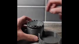 UK PhD student 3D prints collapsible dice roller for Dungeons and Dragons board game