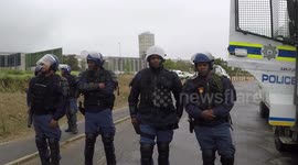 Protests in Caledon after 2 men were shot and killed