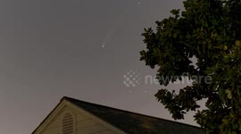 Cool timelapse shows Comet Neowise streaking across Oklahoma skies