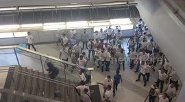 One year since assailants dressed in white assaulted pro-democracy protesters in Hong Kong