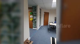 Rangers fan returned to office to find it had been 'redecorated'