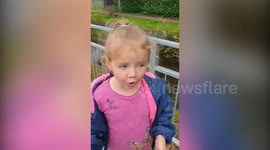 Five-year-old eco warrior blasts ‘idiot’ litter louts for damaging the environment