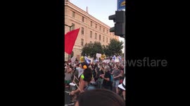 Peaceful protests ended in riots in Jerusalem, Israel