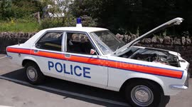 A man bought his late father's police car after spotting it on eBay