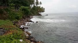 Beautiful Wave Hitting Rock