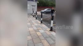 Man reunited with daughter and pregnant fiancée after 4 months apart