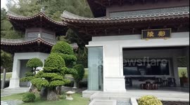 Luxurious and elegant architectural design tomb in Malaysia