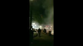 Protesters clash with police in Portland