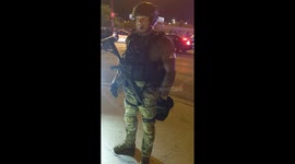 US police officer claims he is a lawmaker when dispersing protesters in Omaha, Nebraska