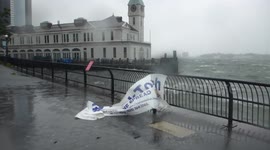 Tropical Storm Isaias lashes New York City with high winds and rain