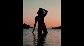 The best sunsets are in the water