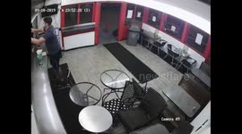 Restaurant Fails  Funny Chair Fail Caught On Camera