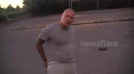 Shopping cart Stunt fail