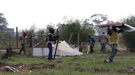 Authorities demolish 'illegal' shacks erected in South Africa