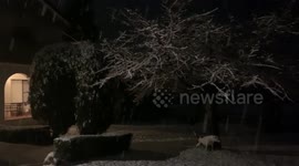 Watch as most significant snowfall in 40 years hits Tasmania