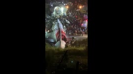 First Visuals of Crashed Aircraft in Kozhikode International Airport