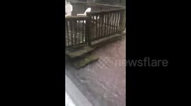 US: Severe Thunderstorm Causes Flooding In Philadelphia Metropolitan Area