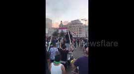 Beirut police fire teargas at protesters demanding justice over explosion