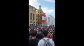 Protests in Beirut amid public fury over massive blast