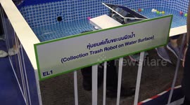 Tech innovations displayed at trade show in Bangkok