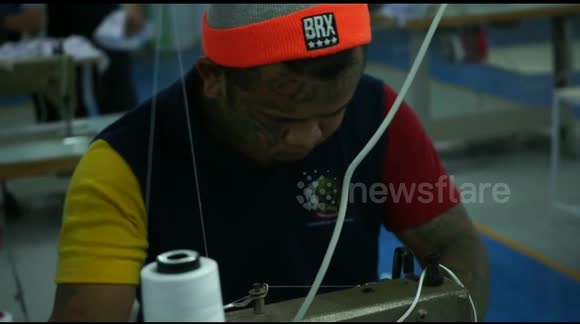 Indonesian prisoners produce coronavirus protective equipment for doctors, nurses