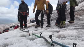 Ice Crampon using training 