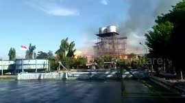 Bioethanol plant explodes killing one and injuring at least 10 others in Indonesia