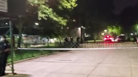 Police attend scene after shots reportedly fire in Fort Greene, Brooklyn