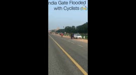 Cyclists At Risk in India