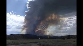 Lake Hughes fire day three