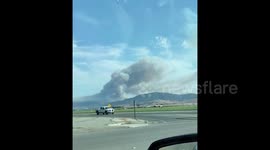 US: ‘River Fire’ Burns, Evacuation Advisory Issued For Areas South Of Salinas, CA 2