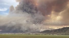 US: ‘River Fire’ Burns, Evacuation Advisory Issued For Areas South Of Salinas, CA 3