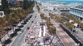 Belarusian protest in San Francisco