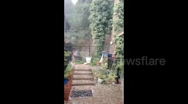 US: Severe Thunderstorm Brings Pea-Sized Hail To Southeastern California 2