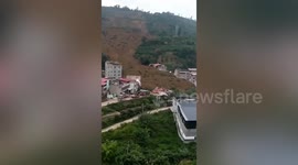 Massive landslide hits Chinese city, killing at least six