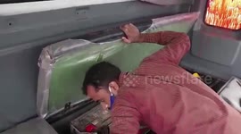 Snake rescued after stowing away on fuel truck in central India