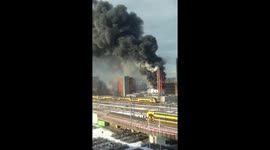 Brand LUMC Leiden, fire LUMC hospital leiden netherlands