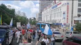 Protest in Khabarovsk
