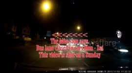 Car cuts in lane, nearly crashing into my vehicle.