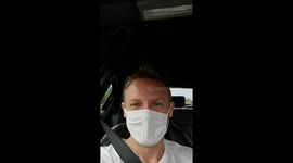 Hitchhiking, getting to know my driver (part of a series of videos about the UEFA Champions League final, watching the live broadcast at Parc des Princes, Paris, after having hitchhiked for 200 km, getting offered a ticket on match day)