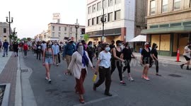 Protesters take to the streets