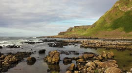 Giants Causeway Drone Footage