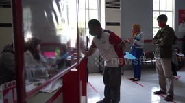 After lockdown, the Makassar Population Office was opened with a Health Protocol