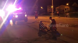 Unseen aftermath footage of shooting in Kenosha