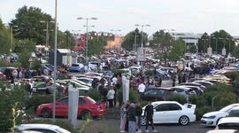 1000 people attend unauthorised car meet forcing cops to shut it down