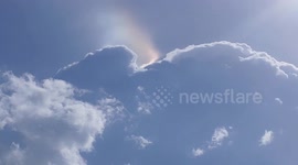 Watch incredibly rare footage of Crown Flash meteorological phenomenon over Florida